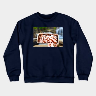 Cinnamon Bread at Silver Crewneck Sweatshirt